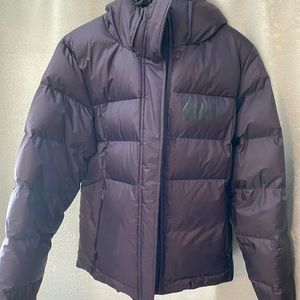 PUFFER JACKET HELLY HANSON WOMENS SIZE LARGE PURPLE